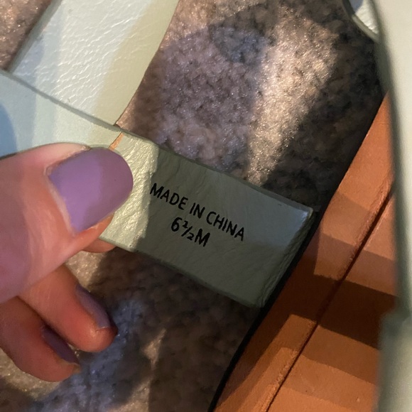 Size 6.5 Rebecca Minkoff Leather Sandals - Picture 10 of 10